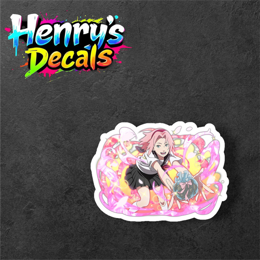 Anime Sakura Sticker Car Decal