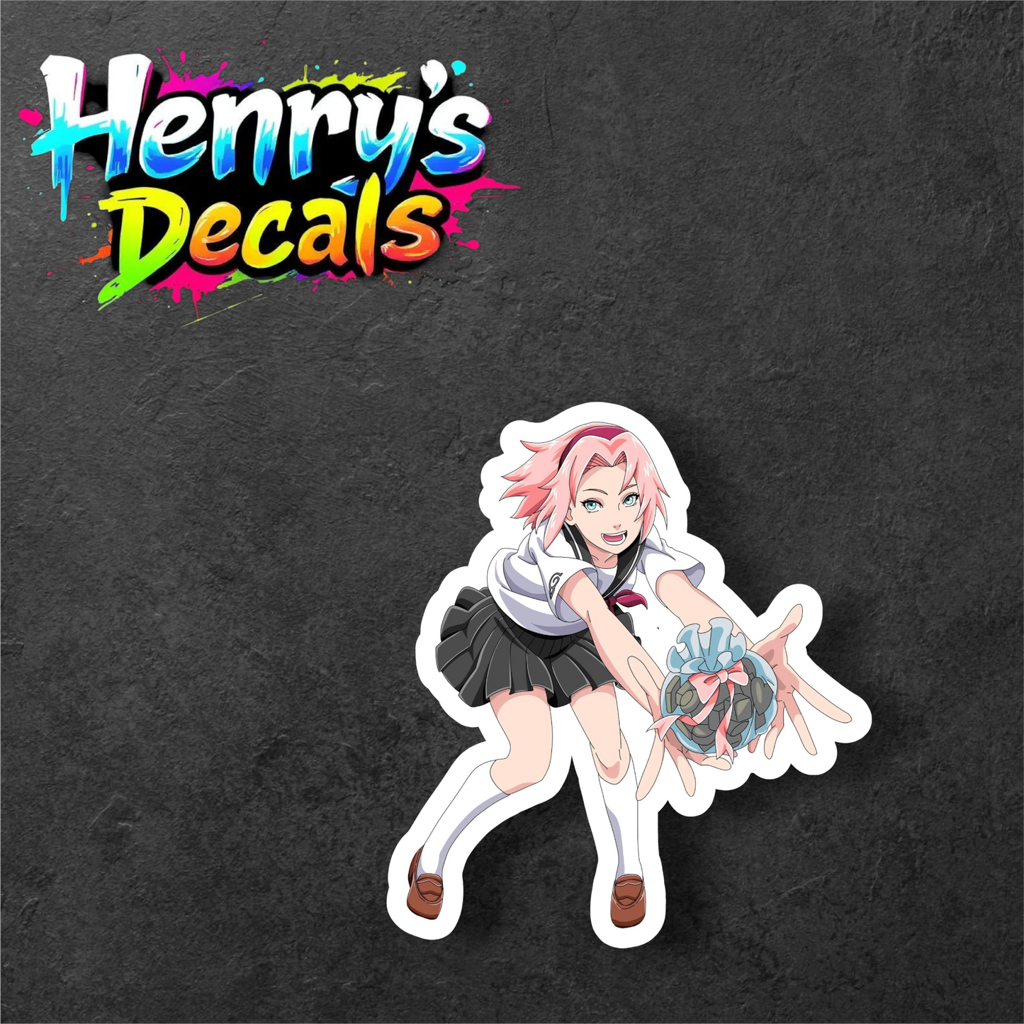 Anime Sakura Sticker Car Decal