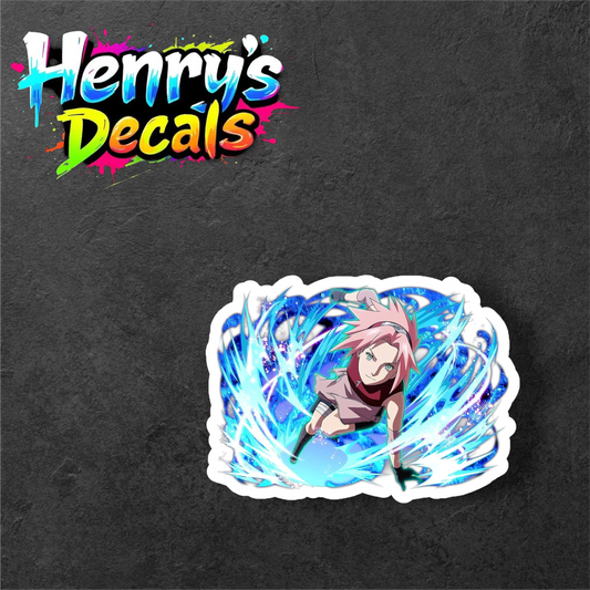 Anime Sakura Sticker Car Decal