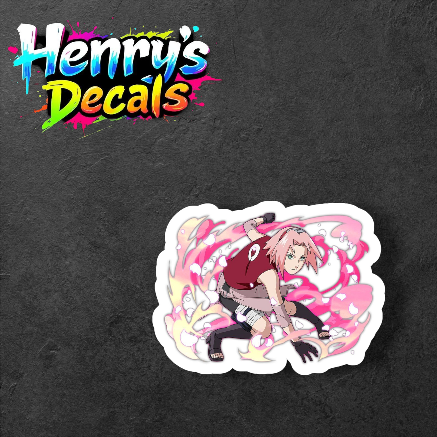 Anime Sakura Sticker Car Decal