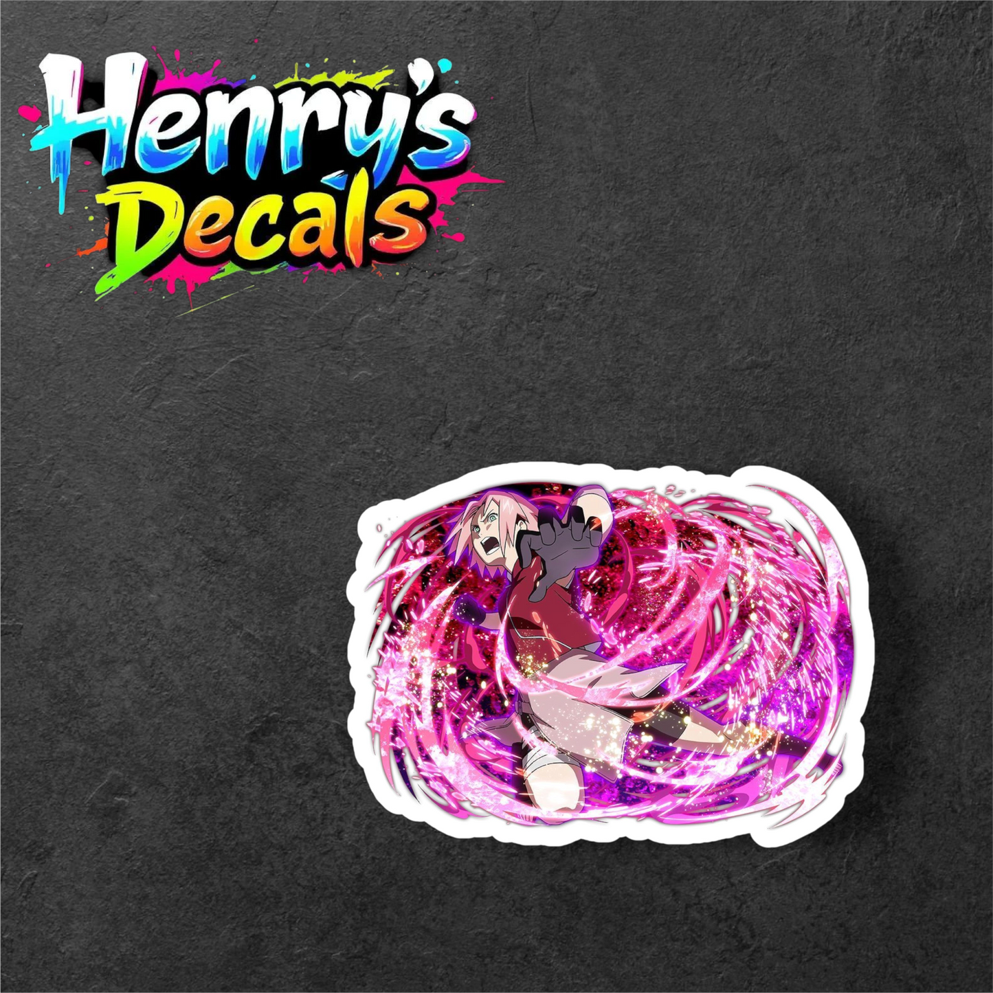 Anime Sakura Sticker Car Decal