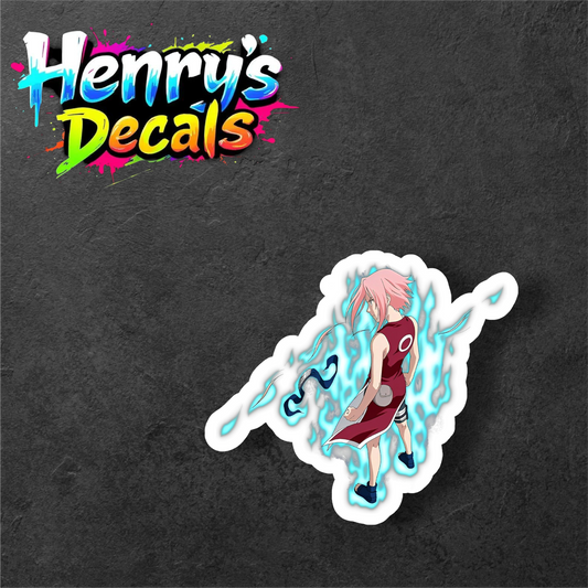 Anime Sakura Sticker Car Decal