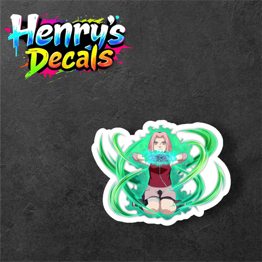 Anime Sakura Sticker Car Decal