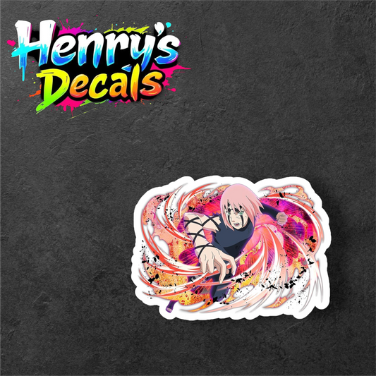 Anime Sakura Sticker Car Decal