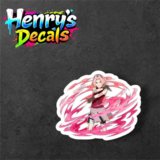 Anime Sakura Sticker Car Decal