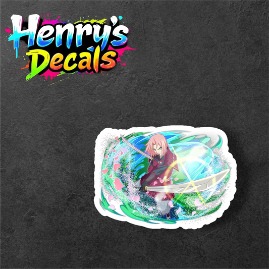 Anime Sakura Sticker Car Decal