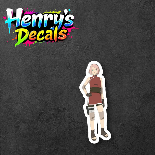 Anime Sakura Sticker Car Decal