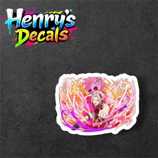 Anime Sakura Sticker Car Decal