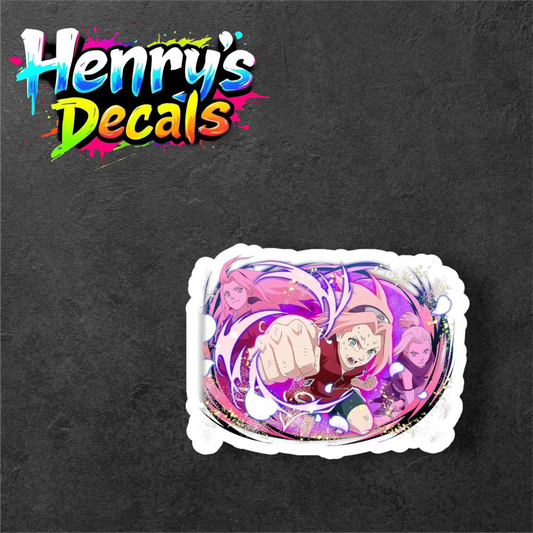 Anime Sakura Sticker Car Decal