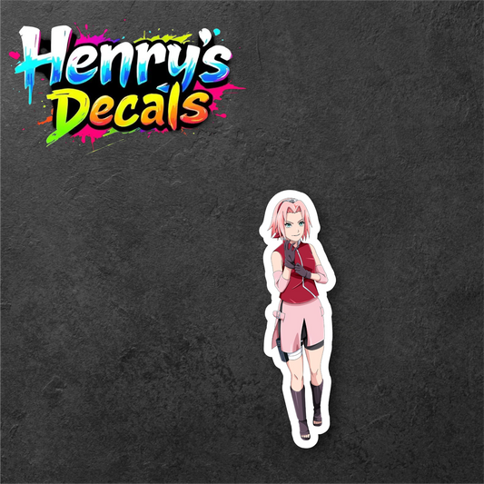 Anime Sakura Sticker Car Decal