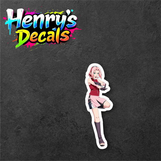 Anime Sakura Sticker Car Decal