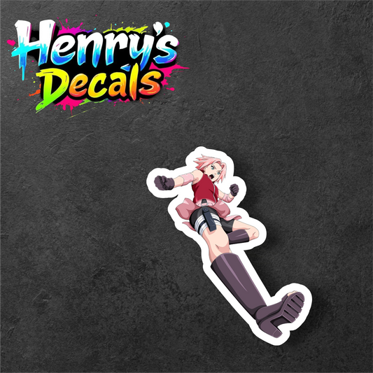 Anime Sakura Sticker Car Decal