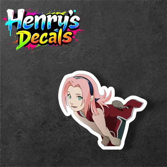 Anime Sakura Sticker Car Decal