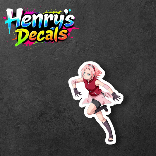 Anime Sakura Sticker Car Decal