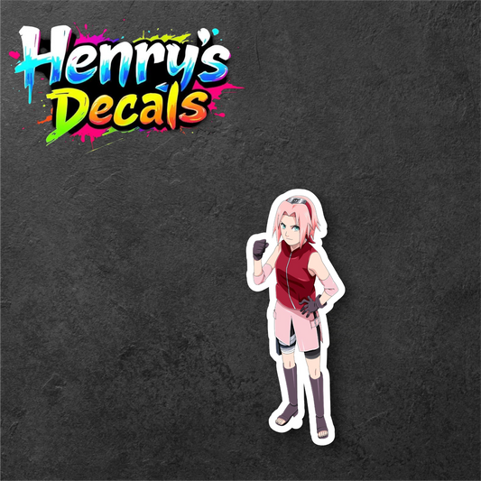 Anime Sakura Sticker Car Decal