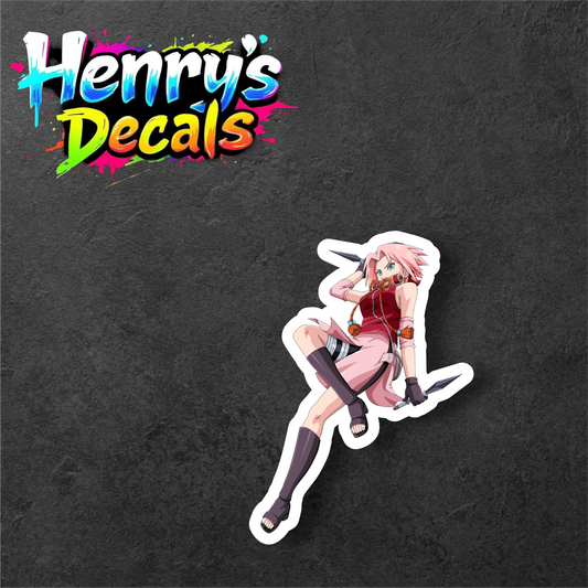 Anime Sakura Sticker Car Decal