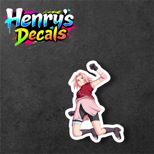 Anime Sakura Sticker Car Decal