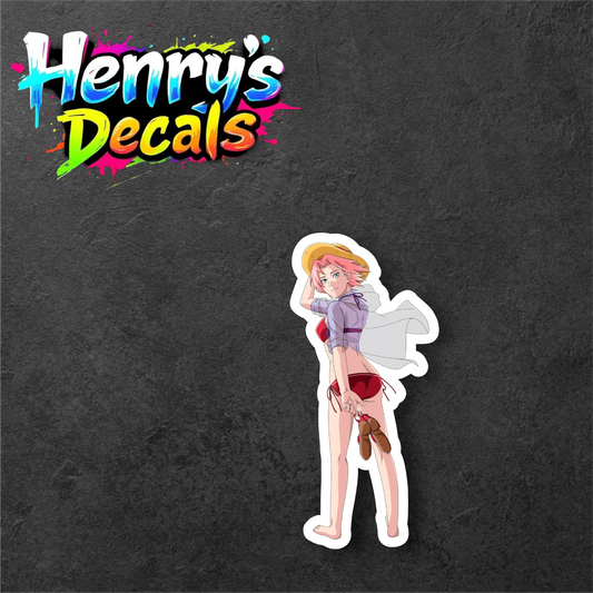 Anime Sakura Sticker Car Decal