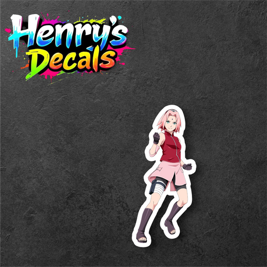 Anime Sakura Sticker Car Decal