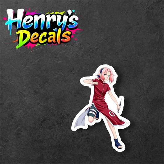 Anime Sakura Sticker Car Decal