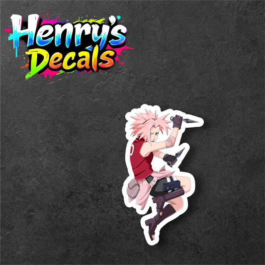 Anime Sakura Sticker Car Decal