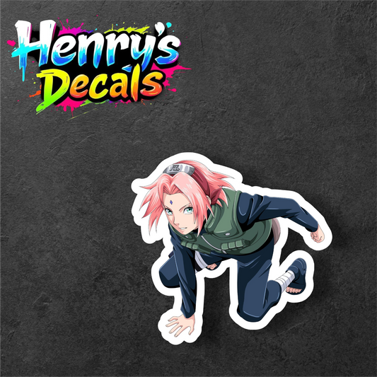Anime Sakura Sticker Car Decal