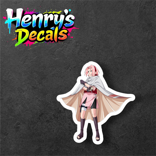 Anime Sakura Sticker Car Decal