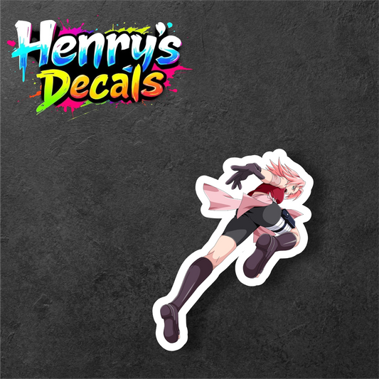 Anime Sakura Sticker Car Decal