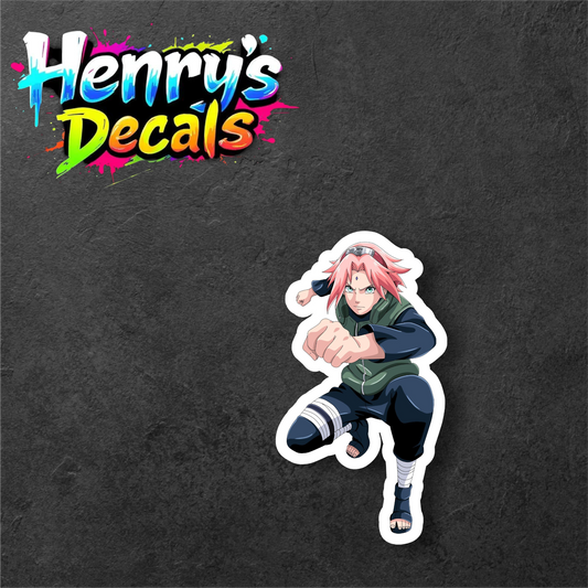 Anime Sakura Sticker Car Decal