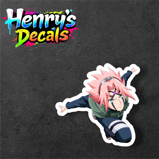 Anime Sakura Sticker Car Decal
