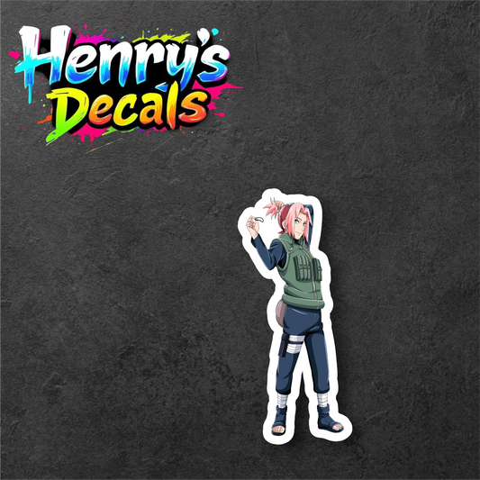 Anime Sakura Sticker Car Decal
