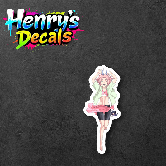 Anime Sakura Sticker Car Decal