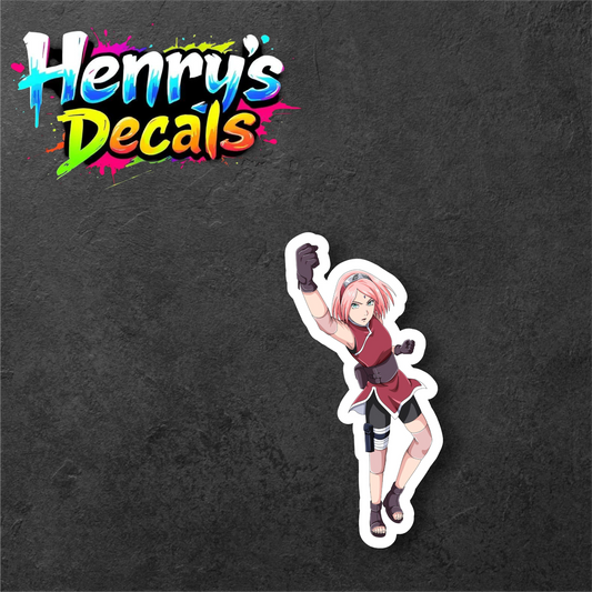 Anime Sakura Sticker Car Decal