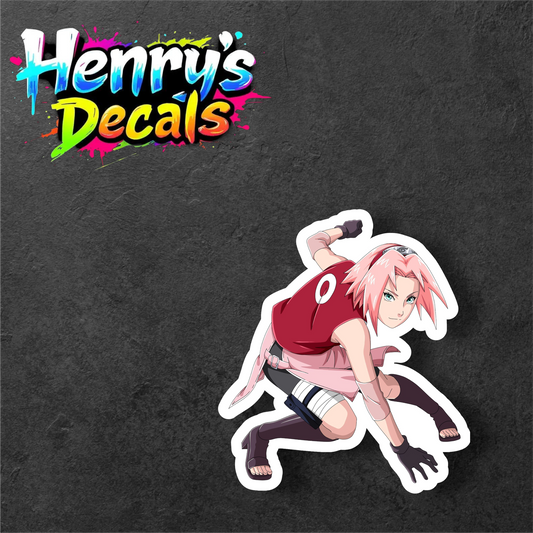 Anime Sakura Sticker Car Decal