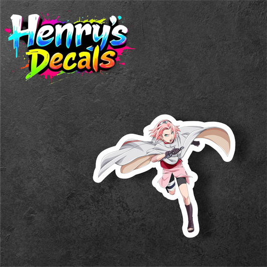 Anime Sakura Sticker Car Decal