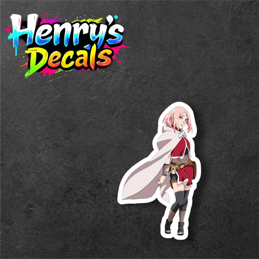 Anime Sakura Sticker Car Decal