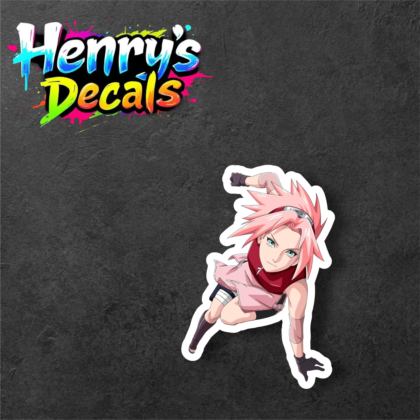 Anime Sakura Sticker Car Decal