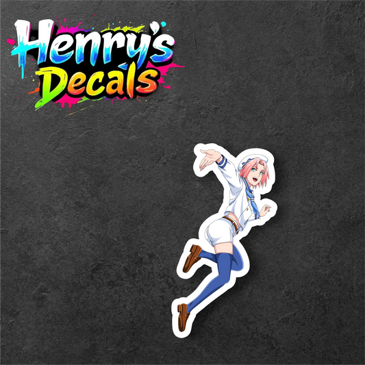 Anime Sakura Sticker Car Decal