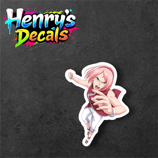 Anime Sakura Sticker Car Decal