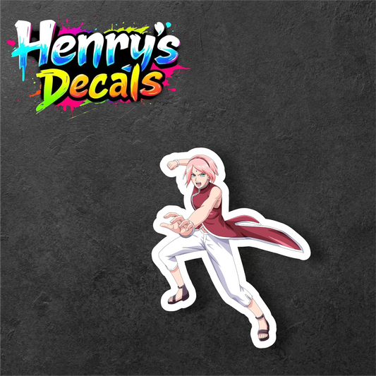 Anime Sakura Sticker Car Decal