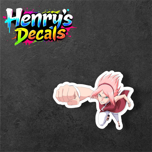 Anime Sakura Sticker Car Decal