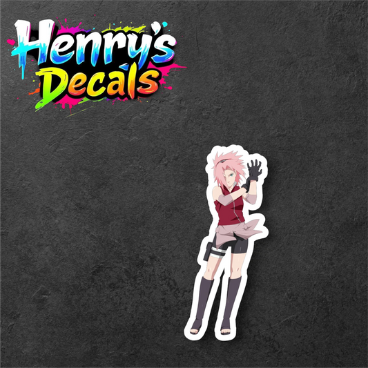 Anime Sakura Sticker Car Decal