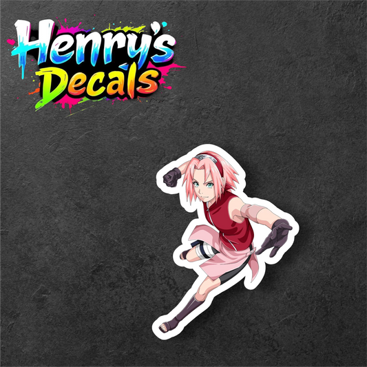 Anime Sakura Sticker Car Decal