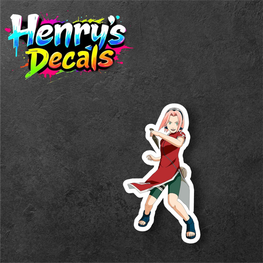 Anime Sakura Sticker Car Decal