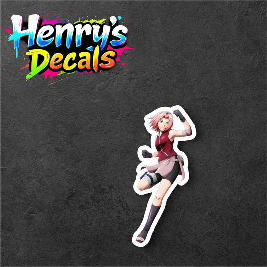 Anime Sakura Sticker Car Decal