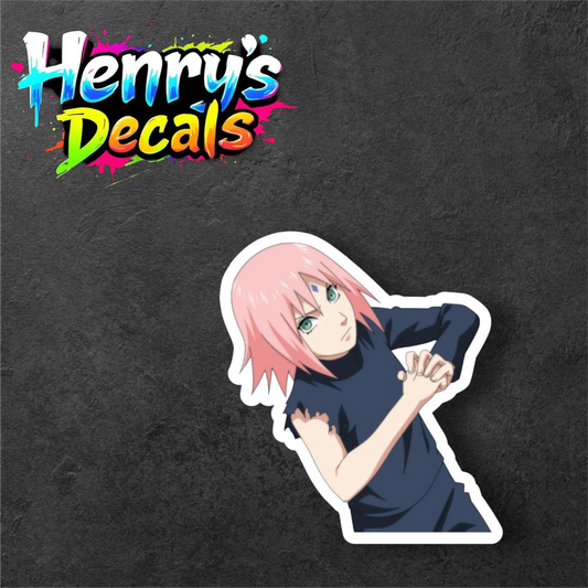 Anime Sakura Sticker Car Decal