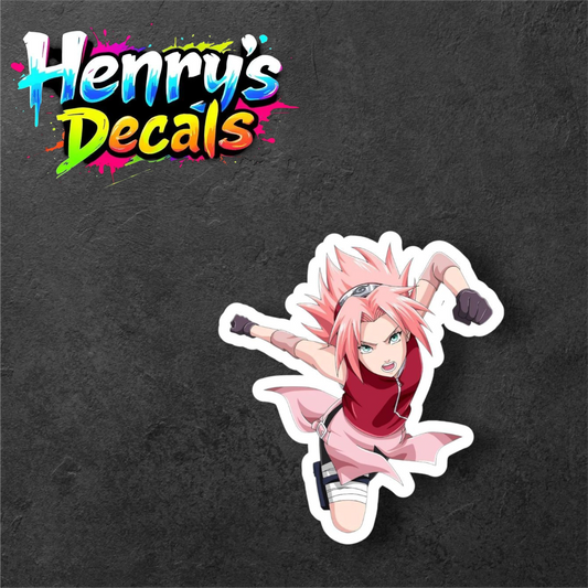 Anime Sakura Sticker Car Decal