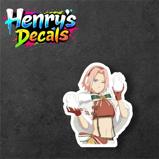 Anime Sakura Sticker Car Decal