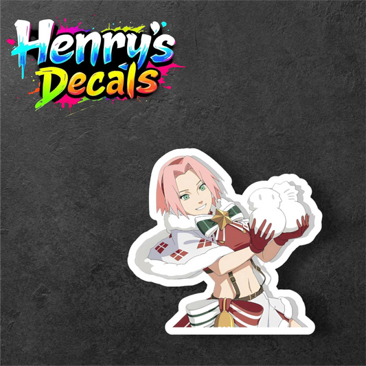 Anime Sakura Sticker Car Decal