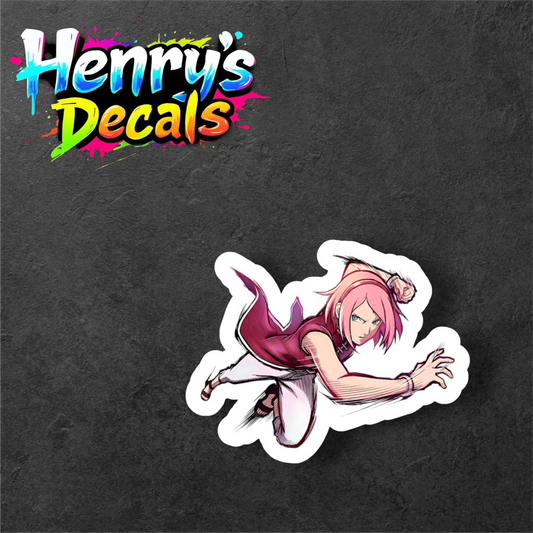 Anime Sakura Sticker Car Decal
